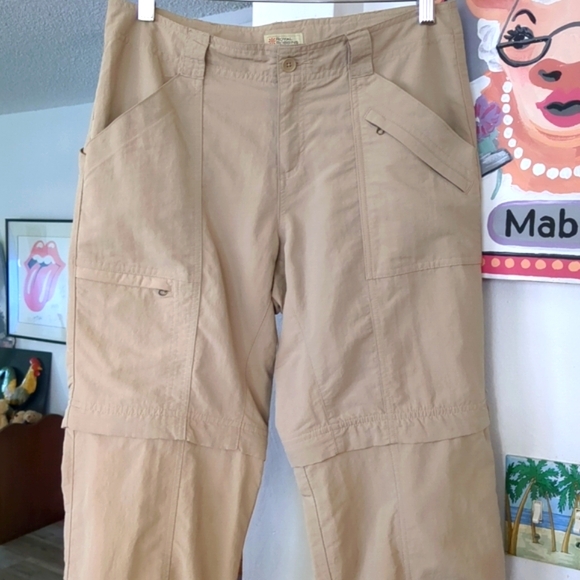 Royal Robbins Convertible Pants Zipoff to Shorts Nylon hiking Quick Dry Outdoors - Picture 1 of 8